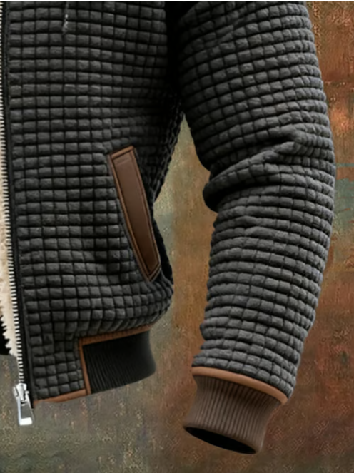 Nivora™ | Veste d’Extérieur Rétro à Carreaux pour Homme