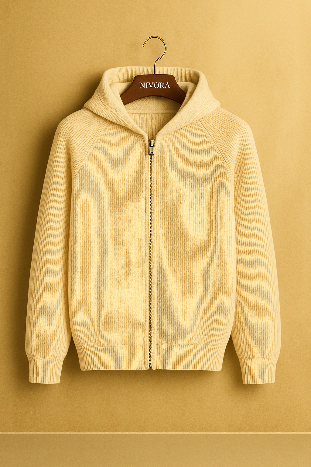 Nivora™ | Cardigan en laine mérinos