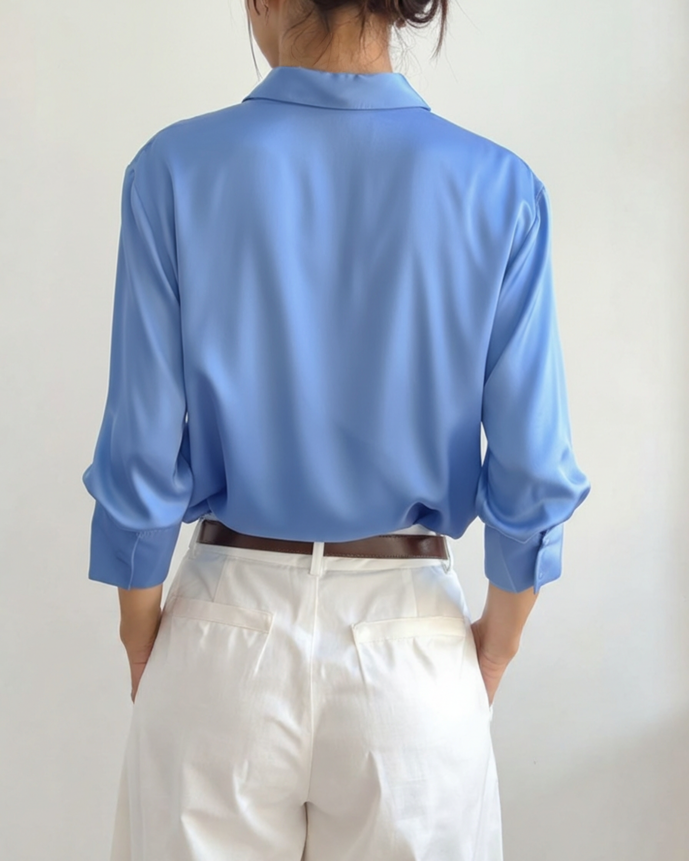 Nivora™ | Blouse en Satin