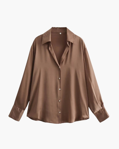 Nivora™ | Blouse en Satin