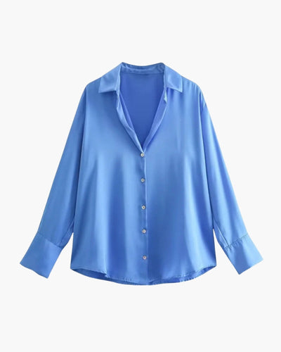 Nivora™ | Blouse en Satin