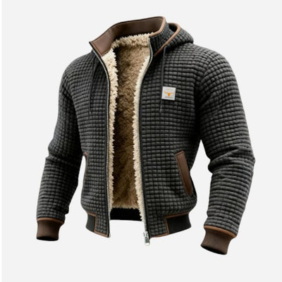 Nivora™ | Veste d’Extérieur Rétro à Carreaux pour Homme