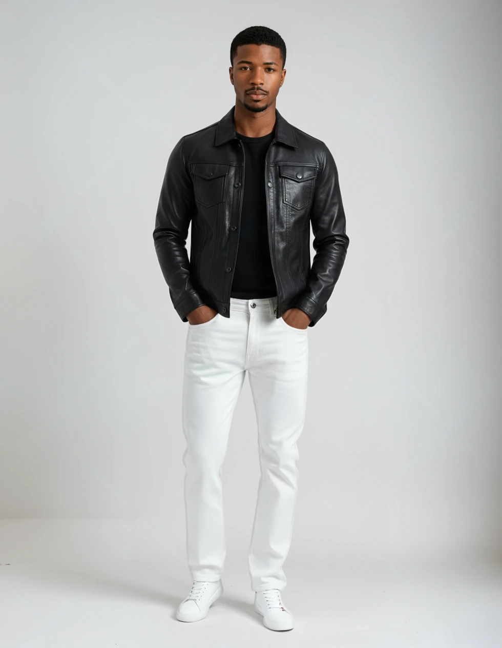 Nivora™ | Alessandro – Veste en Cuir Premium