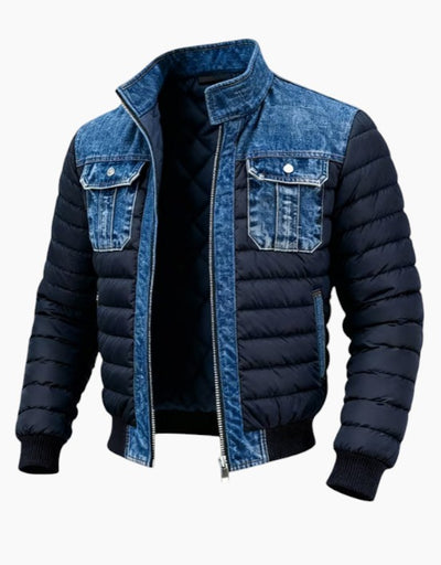 Nivora™ | Veste en Jean Patchwork Vintage pour Homme